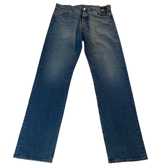 Levi’s Men’s 501 ‘93 Big E Straight Fit Jeans Size 36X36 Medium Blue 798300167 - Picture 2 of 8